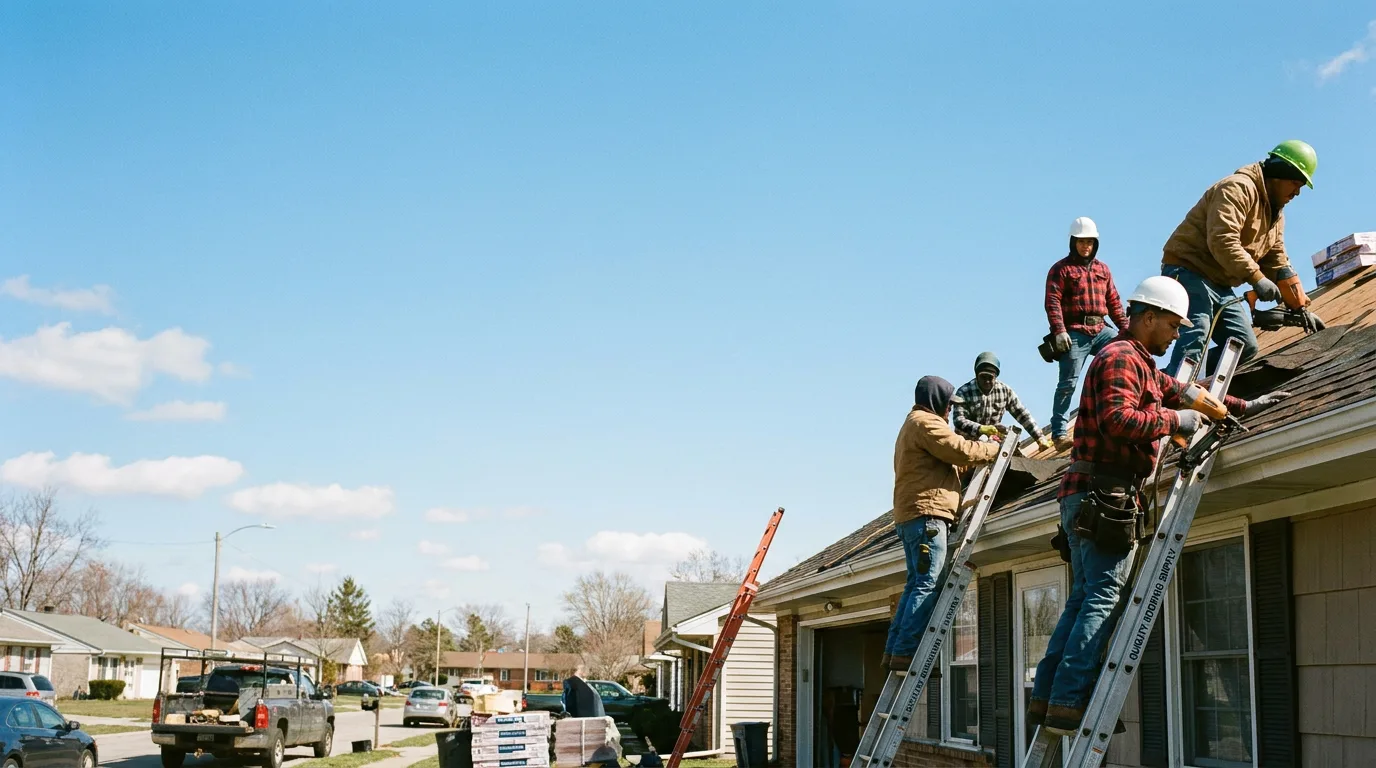 Roofing in De Pere, WI near me
